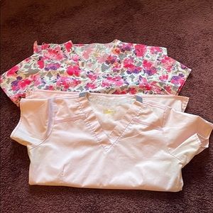 Pink Nursing Scrubs Bundle